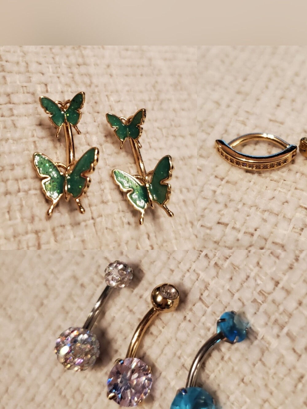 Body Jewlery Bundle (7) Brand New!
